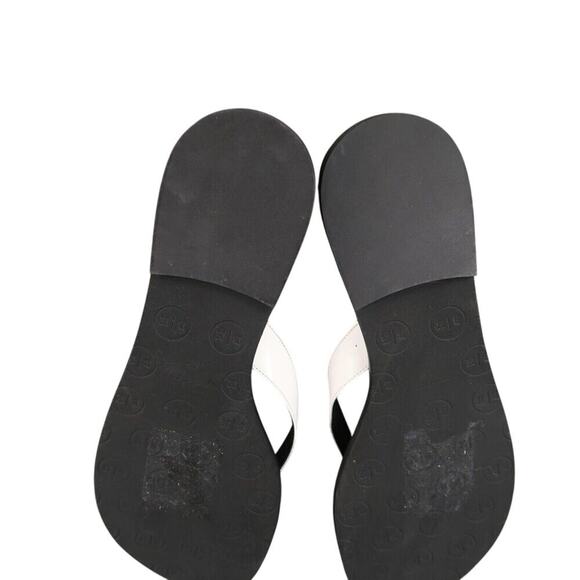 Bella Ha Shoes Womens 42 Sandals Fashion Flip Flop Leather Thong White Handmade - Picture 10 of 13